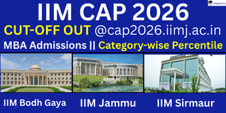 IIM CAP 2026 Cut-off Out @cap2026.iimj.ac.in; Check Category-wise Percentile Here